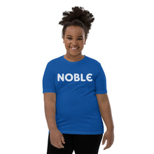 Load image into Gallery viewer, Noble White Youth Short Sleeve T-Shirt