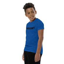 Load image into Gallery viewer, Excellent Black Youth Short Sleeve T-Shirt