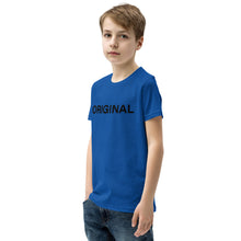 Load image into Gallery viewer, Original Black Youth Short Sleeve T-Shirt