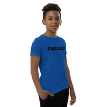 Load image into Gallery viewer, Excellent Black Youth Short Sleeve T-Shirt