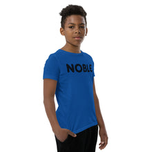 Load image into Gallery viewer, Noble Black Youth Short Sleeve T-Shirt