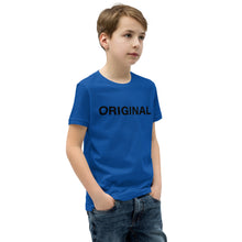 Load image into Gallery viewer, Original Black Youth Short Sleeve T-Shirt