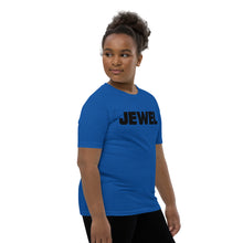 Load image into Gallery viewer, Jewel Black Youth Short Sleeve T-Shirt
