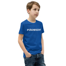 Load image into Gallery viewer, Magnificent White Youth Short Sleeve T-Shirt