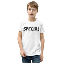 Load image into Gallery viewer, Special Black Youth Short Sleeve T-Shirt