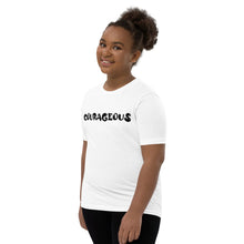 Load image into Gallery viewer, Courageous Black Youth Short Sleeve T-Shirt