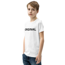 Load image into Gallery viewer, Original Black Youth Short Sleeve T-Shirt