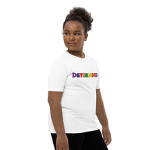 Load image into Gallery viewer, Determined Multi Youth Short Sleeve T-Shirt
