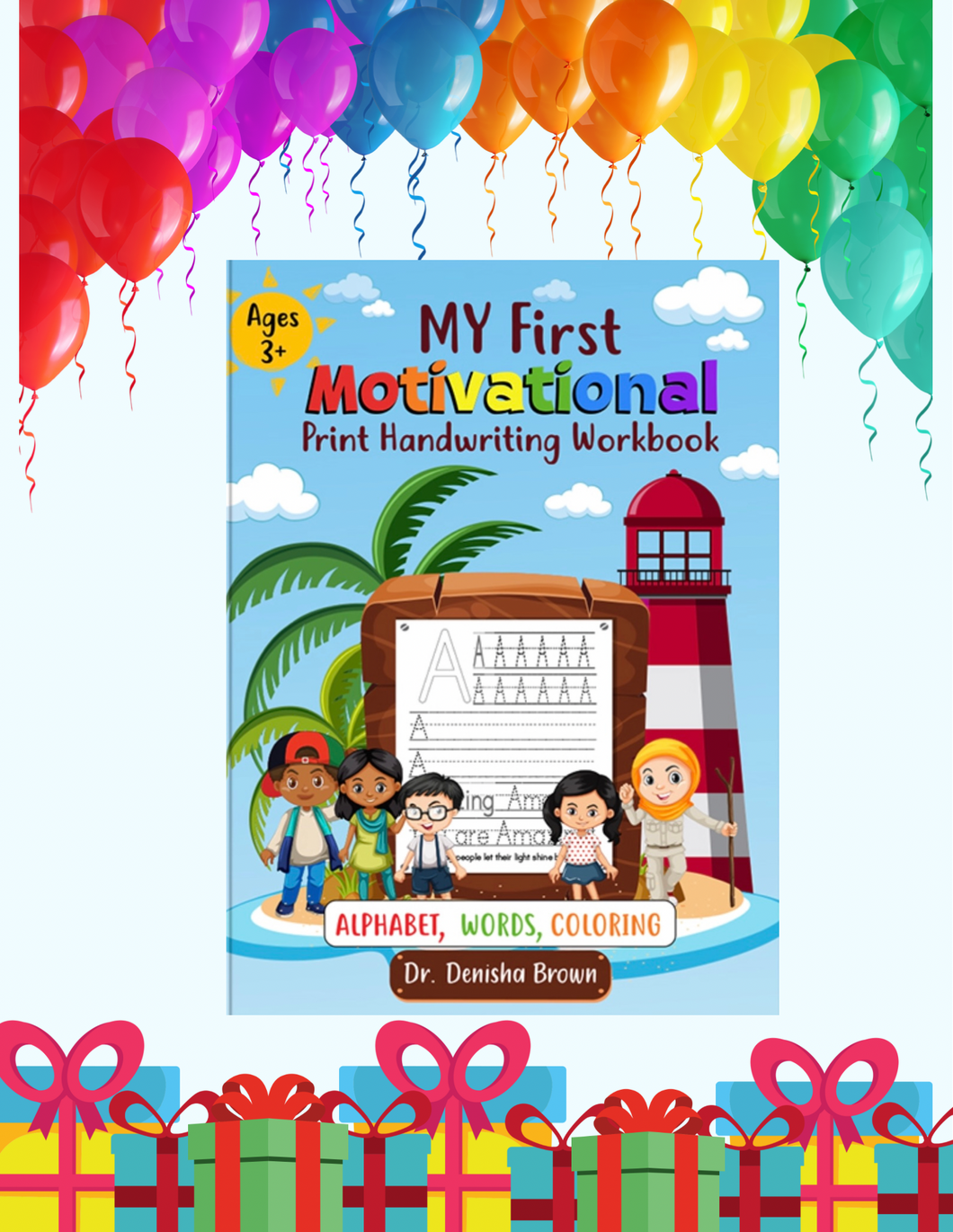 Birthday Package of 8 Print Handwriting Workbooks