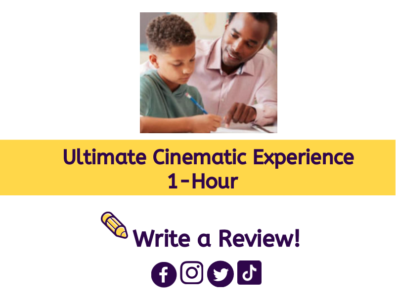 Ultimate Cinematic Experience- 1 Hour In Person Tutoring