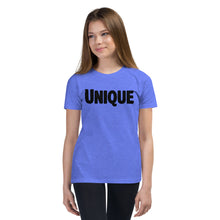 Load image into Gallery viewer, Unique Black Youth Short Sleeve T-Shirt
