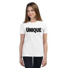 Load image into Gallery viewer, Unique Black Youth Short Sleeve T-Shirt
